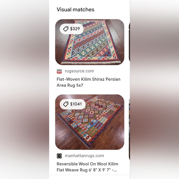 Persian Kilim Carpet - Picture 5 of 5